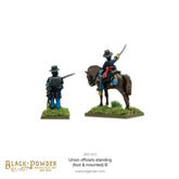 Union Officers standing (foot & mounted) B